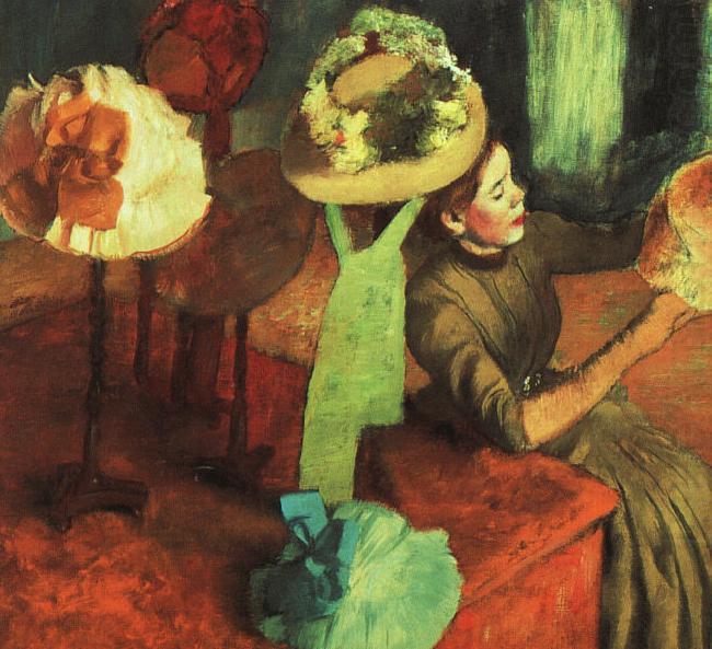 The Millinery Shop, Edgar Degas